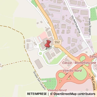 Mappa Strada Cassia Nord, Km 85, 01100 Viterbo, Viterbo (Lazio)