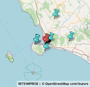 Mappa Lungolago Marinai d'Italia, 58015 Orbetello GR, Italia (5.12667)