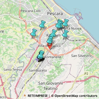 Mappa Str. Fosso Cavone, 65129 Pescara PE, Italia (1.49833)