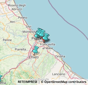 Mappa Via Vomano, 66023 Francavilla al Mare CH, Italia (19.87545)