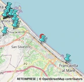 Mappa Via Vomano, 66023 Francavilla al Mare CH, Italia (3.6865)
