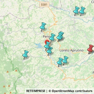 Mappa Campetto, 65017 Penne PE, Italia (4.53)