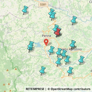 Mappa Campetto, 65017 Penne PE, Italia (4.625)