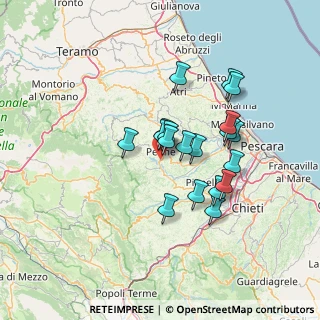 Mappa Contrada S. Salvatore, 65017 Penne PE, Italia (11.78684)
