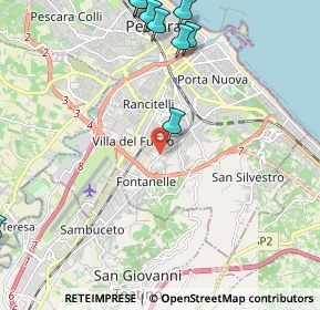Mappa Via Lago Vivo, 65129 Pescara PE, Italia (3.25364)