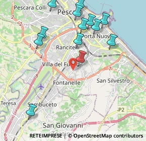 Mappa Via Lago Vivo, 65129 Pescara PE, Italia (2.42846)