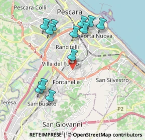 Mappa Via Lago Vivo, 65129 Pescara PE, Italia (2.10917)