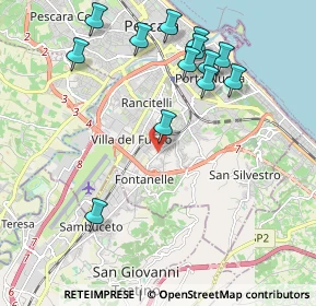 Mappa Via Lago Vivo, 65129 Pescara PE, Italia (2.32692)