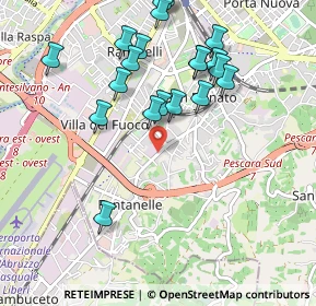 Mappa Via Lago Vivo, 65129 Pescara PE, Italia (1.0935)