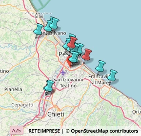 Mappa Via Lago Vivo, 65129 Pescara PE, Italia (5.48667)