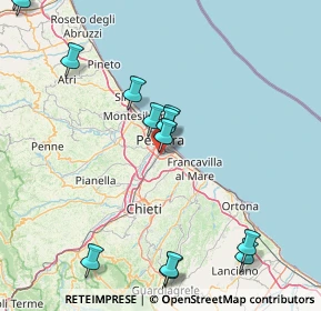 Mappa Via Lago Vivo, 65129 Pescara PE, Italia (20.58462)