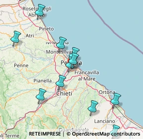 Mappa Via Lago Vivo, 65129 Pescara PE, Italia (19.06167)