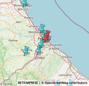 Mappa Via Lago Vivo, 65129 Pescara PE, Italia (19.3525)