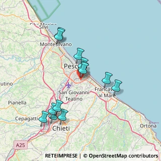 Mappa Strada Statale Tangenziale di Pescara, 65129 Pescara PE, Italia (7.45769)