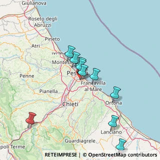 Mappa Strada Statale Tangenziale di Pescara, 65129 Pescara PE, Italia (13.29909)