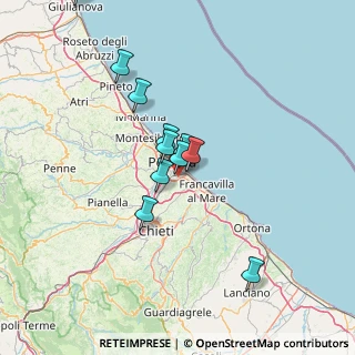 Mappa Strada Statale Tangenziale di Pescara, 65129 Pescara PE, Italia (12.56818)