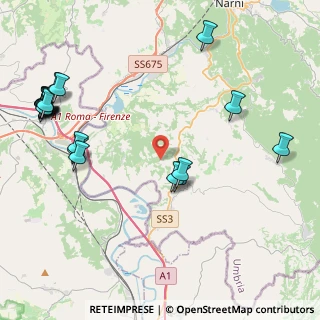 Mappa Strada Pareti, 05030 Otricoli TR, Italia (5.7985)