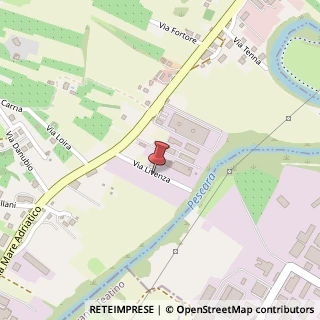Mappa Via Livenza, 8, 65010 Spoltore, Pescara (Abruzzo)