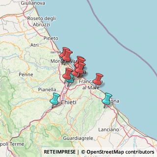 Mappa Str. Colle Renazzo, 65129 Pescara PE, Italia (8.00167)