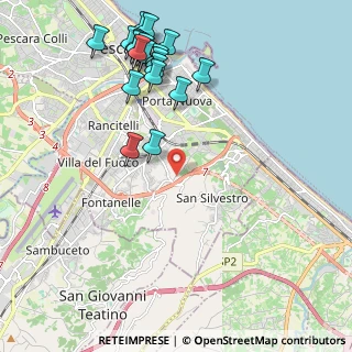 Mappa Str. Colle Renazzo, 65129 Pescara PE, Italia (2.5995)