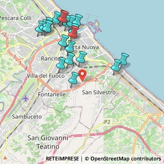 Mappa Str. Colle Renazzo, 65129 Pescara PE, Italia (2.4125)