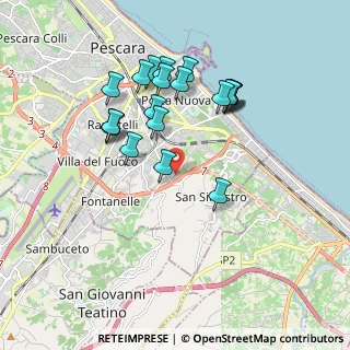 Mappa Str. Colle Renazzo, 65129 Pescara PE, Italia (1.8375)