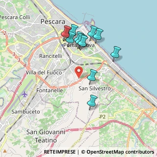 Mappa Str. Colle Renazzo, 65129 Pescara PE, Italia (1.91)