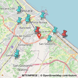 Mappa Str. Colle Renazzo, 65129 Pescara PE, Italia (2.34308)
