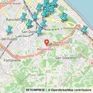 Mappa Str. Colle Renazzo, 65129 Pescara PE, Italia (1.523)