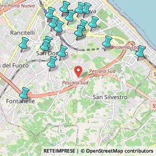 Mappa Str. Colle Renazzo, 65129 Pescara PE, Italia (1.4315)
