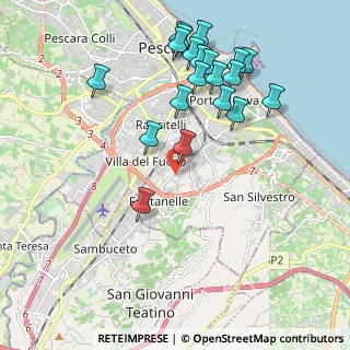 Mappa Via Sisto, 65129 Pescara PE, Italia (2.2935)