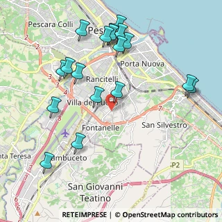 Mappa Via Sisto, 65129 Pescara PE, Italia (2.41944)