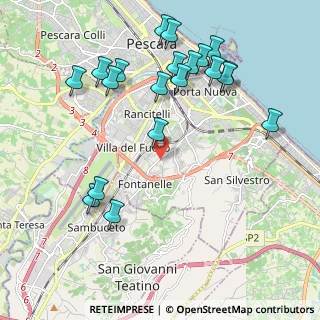 Mappa Via Sisto, 65129 Pescara PE, Italia (2.433)