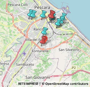 Mappa Via Sisto, 65129 Pescara PE, Italia (1.88308)