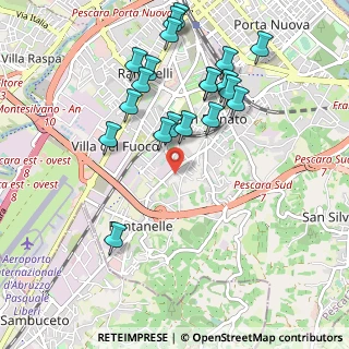 Mappa Via Sisto, 65129 Pescara PE, Italia (1.094)