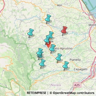 Mappa Contrada Ponte Sant'Antonio, 65017 Penne PE, Italia (6.09364)