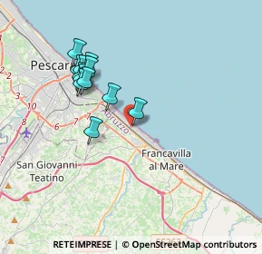 Mappa Via Monte Corno, 66023 Francavilla al Mare CH, Italia (3.50417)