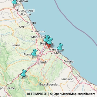 Mappa Strada Colle Renazzo, 65129 Pescara PE, Italia (33.99545)