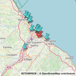 Mappa Strada Colle Renazzo, 65129 Pescara PE, Italia (5.44267)