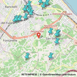 Mappa Strada Colle Renazzo, 65129 Pescara PE, Italia (1.506)