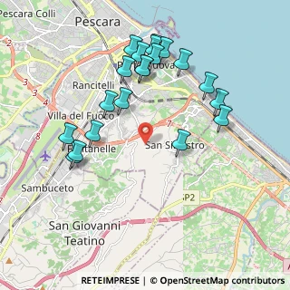 Mappa Strada Colle Renazzo, 65129 Pescara PE, Italia (2.138)