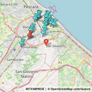 Mappa Strada Colle Renazzo, 65129 Pescara PE, Italia (2.137)