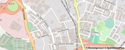 Mappa Viterbo
