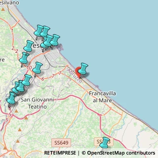 Mappa Via Madonna delle Grazie, 66023 Francavilla al Mare CH, Italia (6.26938)