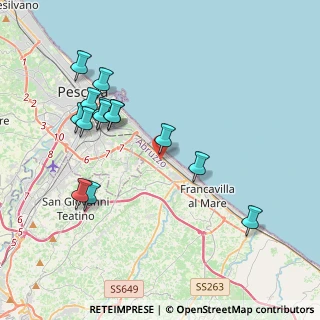 Mappa Via Madonna delle Grazie, 66023 Francavilla al Mare CH, Italia (4.27643)
