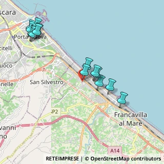 Mappa Via Madonna delle Grazie, 66023 Francavilla al Mare CH, Italia (2.31857)