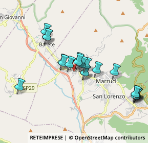 Mappa Via Villa Ospedale, 67017 Pizzoli AQ, Italia (1.8265)