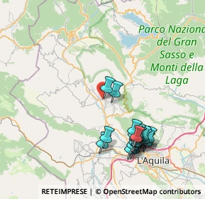 Mappa Via Villa Ospedale, 67017 Pizzoli AQ, Italia (8.715)