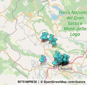 Mappa Via Villa Ospedale, 67017 Pizzoli AQ, Italia (8.662)