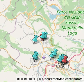 Mappa Via Villa Ospedale, 67017 Pizzoli AQ, Italia (8.842)